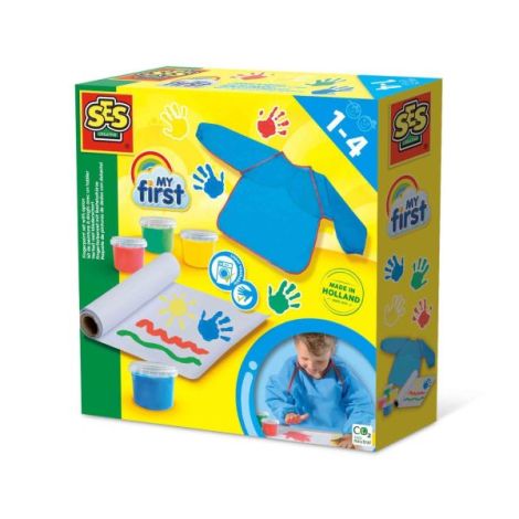 My first - Acuarele pentru degete, rola de hartie si sort - imagine 6